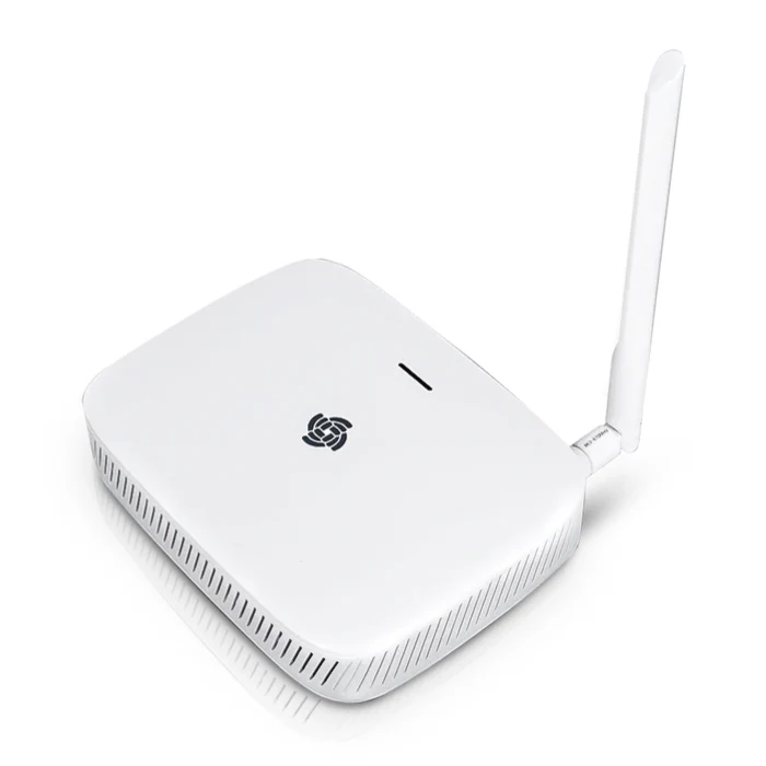 CORIS LoRaWAN gateway forwarding sensor readings to the cloud