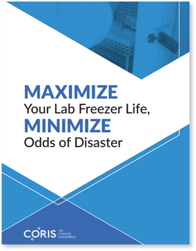 screenshot of the cover for ebook maximize your lab freezer life, minimize odds of disaster