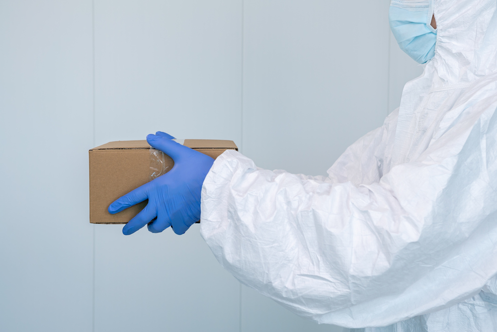 vaccines being transported in a temperature monitored environment