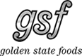 Golden State Foods (gsf) logo Golden State Foods logo